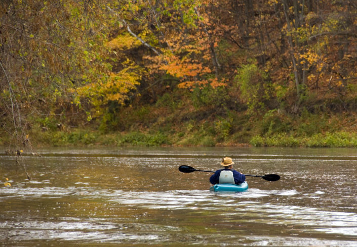 _DSC1204 Man kayaking on Cass River 10 18 2011_1 Zachary Branigan